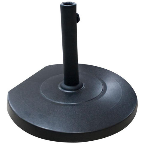 Round Umbrella base with wheels "Black" 25kg