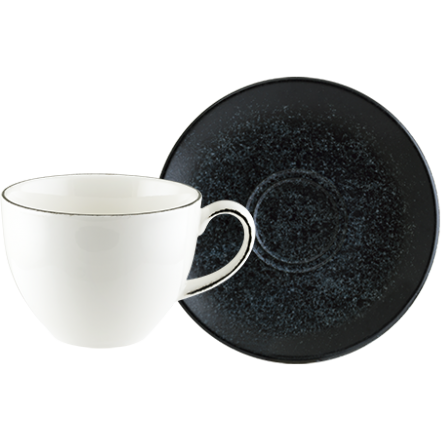 Vesper Matt Coffee cup with saucer 230ml