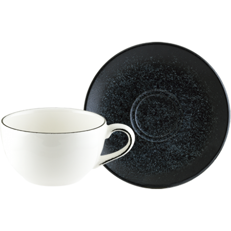 Vesper Matt Coffee cup with saucer 250ml