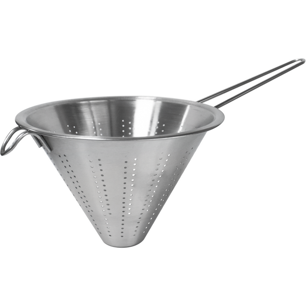 Stainless steel conical colander 20cm