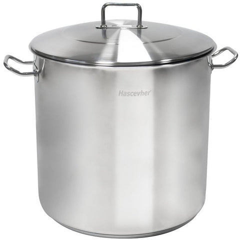 Jumbo stock pot with lid 17.2 litres