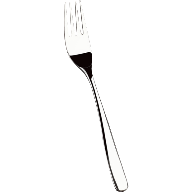 Table fork stainless steel 3mm