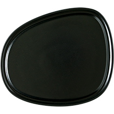 Piuma-Notte flat plate 24.5x20.5cm