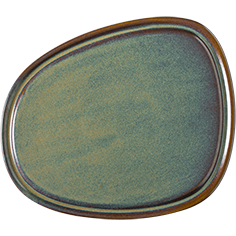 Piuma-Gloire flat plate 24.5x20.5cm