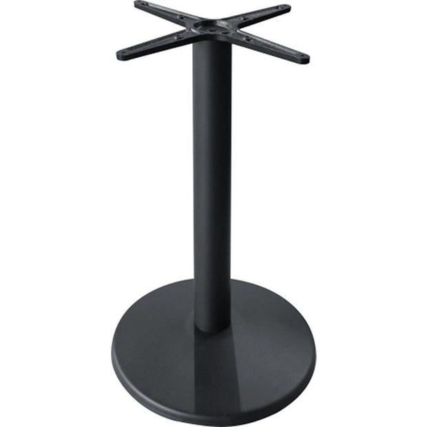Metal stand for square/round table black 43cm