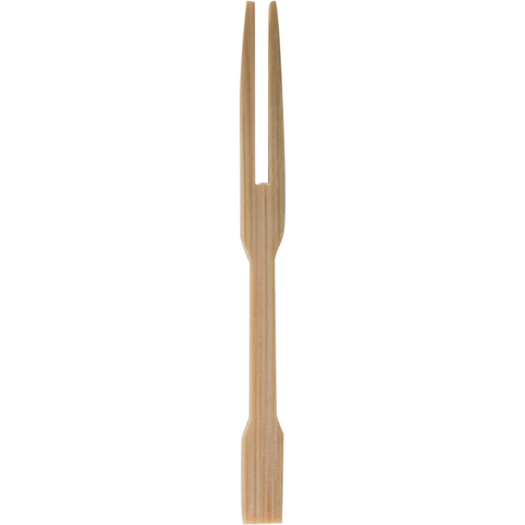 Disposable bamboo fork 8.5cm
