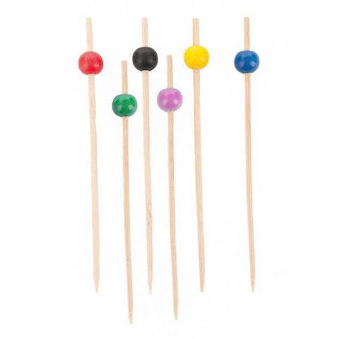 Disposable bamboo skewers 50pcs 12cm