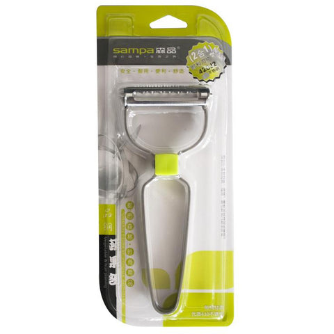 Fruit and vegetable julienne peeler