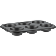 Muffin tray with 6x6.5cm cups 26.5x19cm