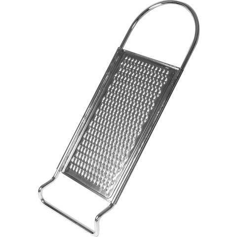 Stainless steel grater with fine grate