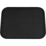 Rectangular serving tray black 51cm