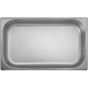 Stainless steel 18/10 gastronorm container GN 1/1 20mm 1.9 litres
