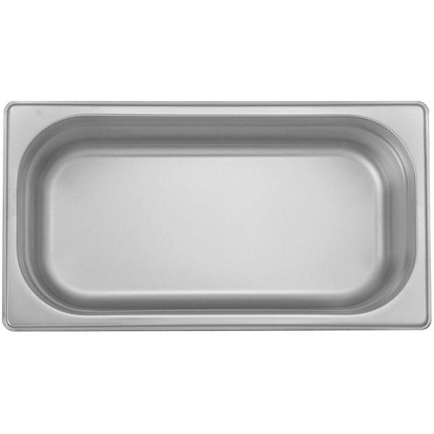 Stainless steel 18/10 gastronorm container GN 1/3 200mm 7.25 litres