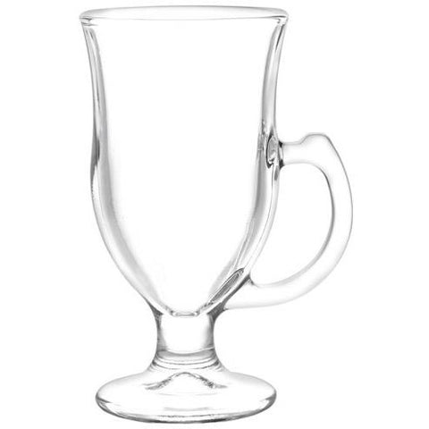 Glass mug for hot drinks 237ml