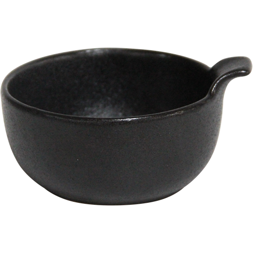 Ceramic bowl with handle 9cm
