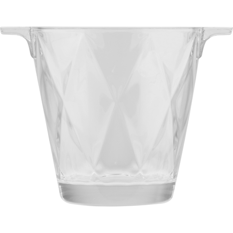 Glass ice bucket 15cm