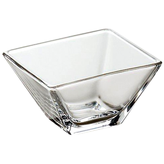 Square glass bowl 330ml