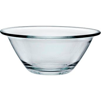 Glass bowl 22cm 1 litre