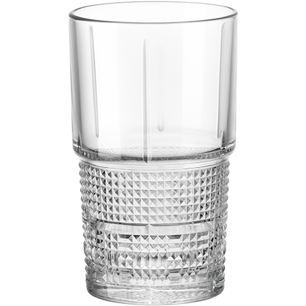Tall beverage glass 405ml