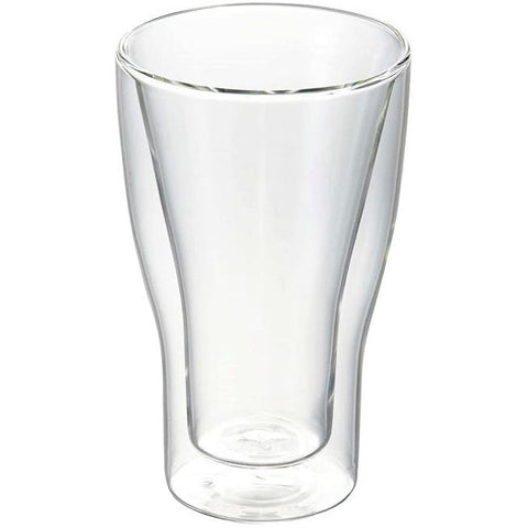 Glass thermo cup with double walls 340ml