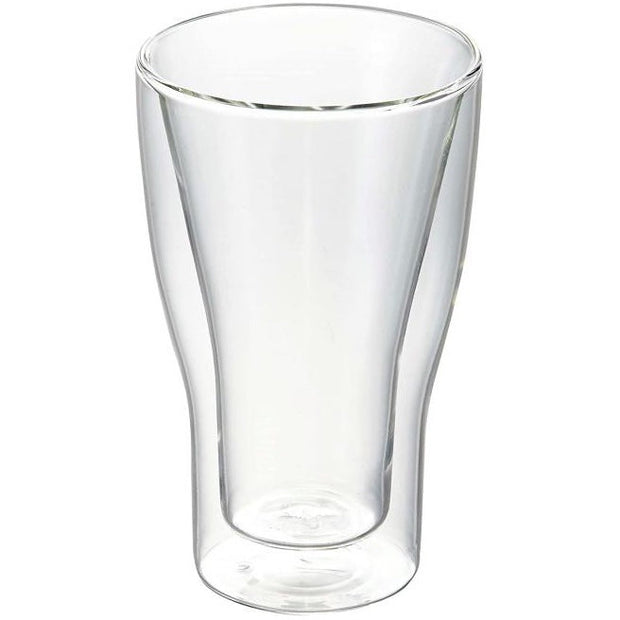 Glass thermo cup with double walls 340ml