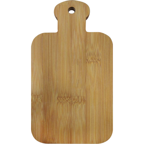 Rectangular bamboo board with handle 20.5cm