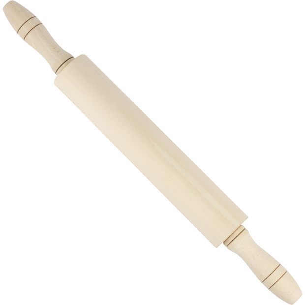 Wooden rolling pin 45cm