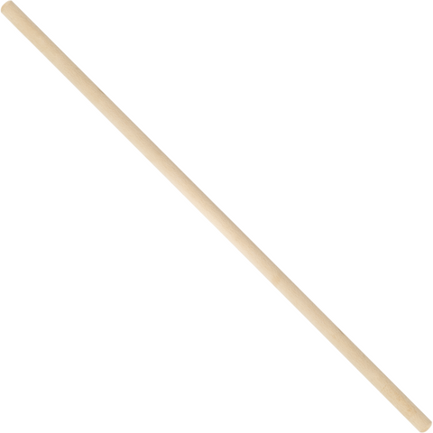 Wooden straight dowel rolling pin 70cm