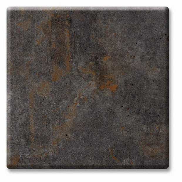 Square table top "Metallic Oxide" 80cm