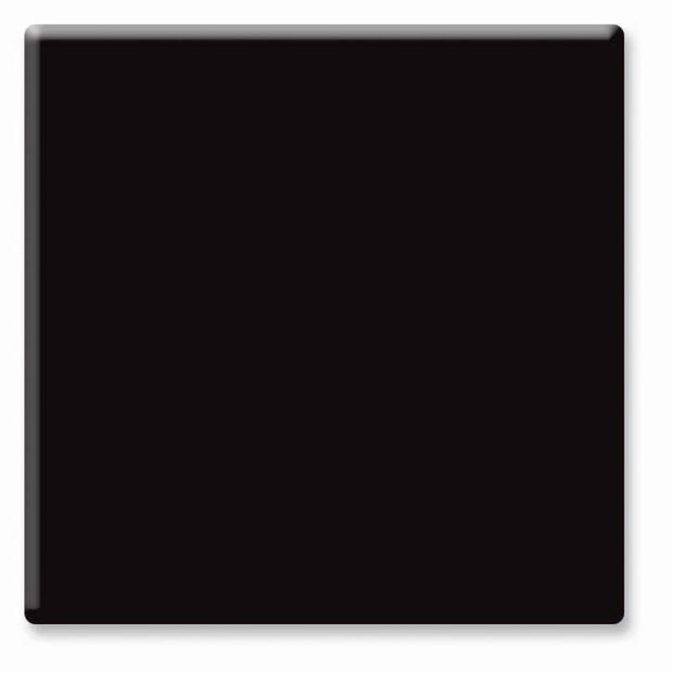 Square table top "Black" 70cm
