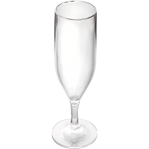 Polycarbonate champagne flute 180ml
