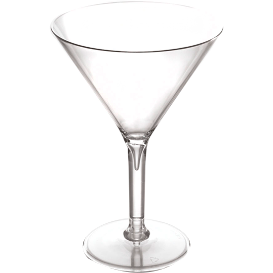 Polycarbonate martini glass "Premium" 280ml