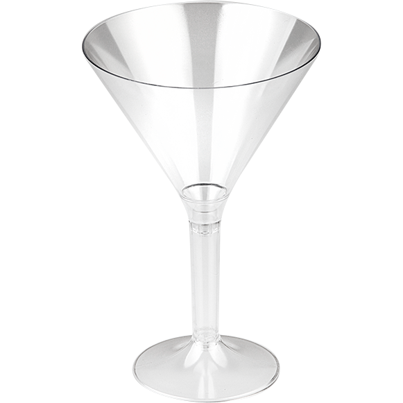 Disposable martini glass 180ml