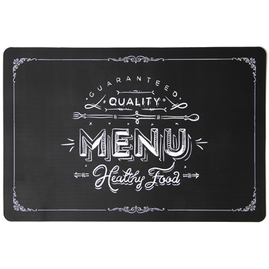 Placemat "Dark Menu" 43.5cm