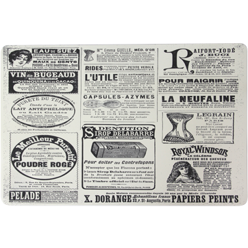 Placemat "Old Newspaper" 43.5cm