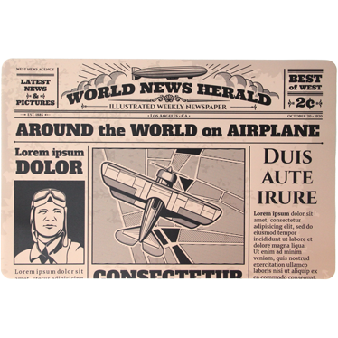 Placemat "Aviation News" 43.5cm