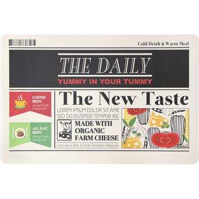 Placemat "The daily" 43.5cm