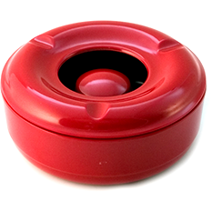 Melamine windproof ashtray Red