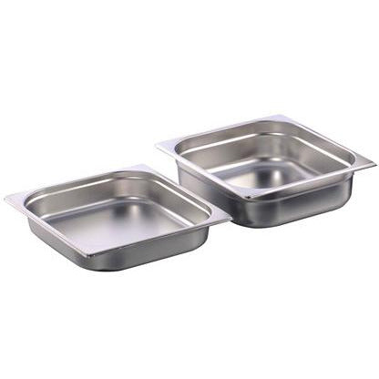 Stainless steel gastro container GN 2/3 65mm 5.5 litres