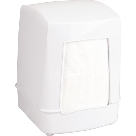 Napkin holder box- white