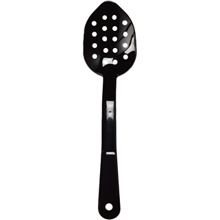 Polycarbonate serving spoon black 29cm