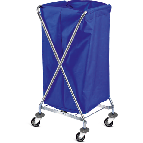 Hunter hotel folding laundry hamper cart 40cm