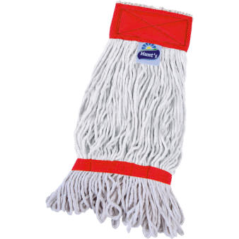 Cotton string mop head red 350g