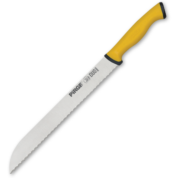 PIRGE DUO bread knife yellow 20.5cm