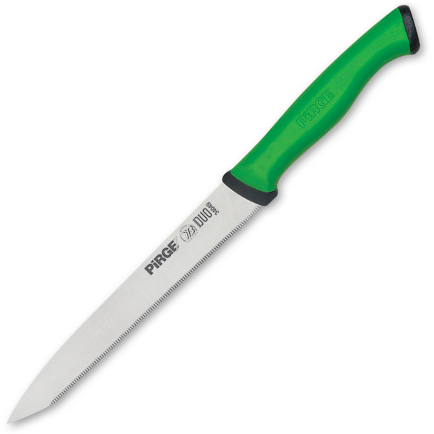 PIRGE DUO utility knife green 13.5cm