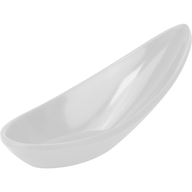 Finger food spoon "Drop" white 18ml