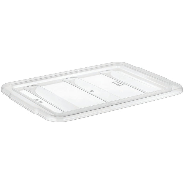 Lid for polypropylene cutlery rack with 3 compartments