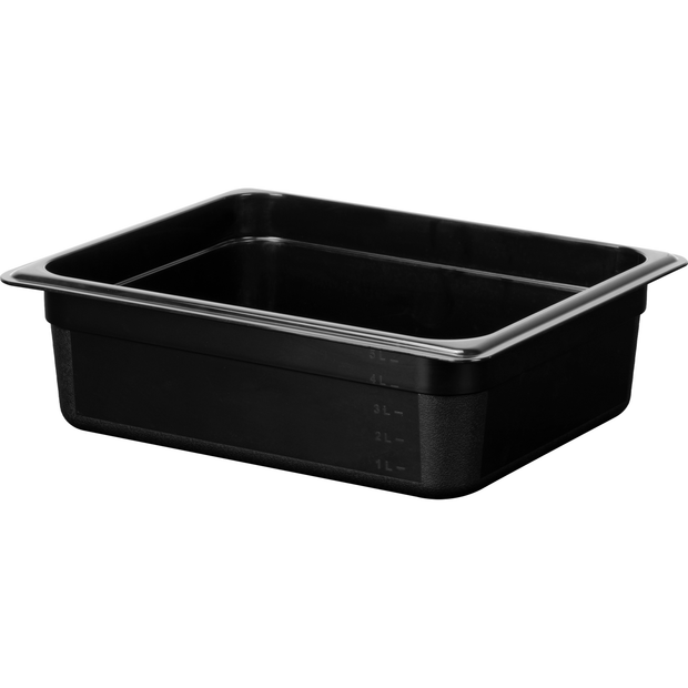 Polypropylene gastronorm storage container GN 1/2 100mm 5.9 litres