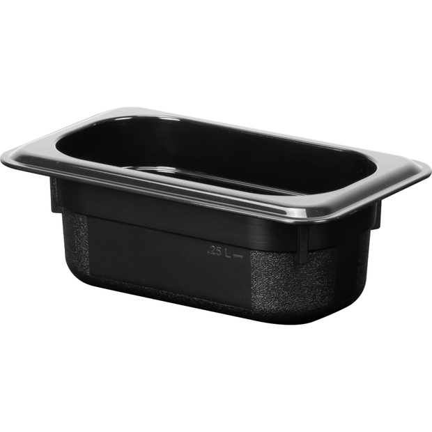 Polypropylene gastronorm storage container GN 1/9 65mm 570ml