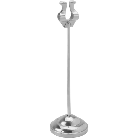 Informative metal stand for table 21cm